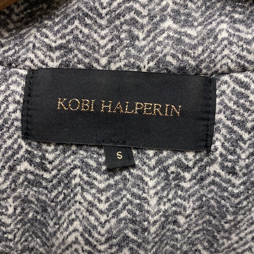 Kobi Halperin Textured Fringe Blazer Small - Picture 2 of 6